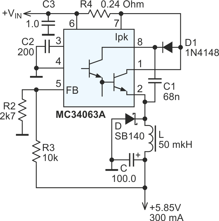 Improve efficiency of low-cost switcher