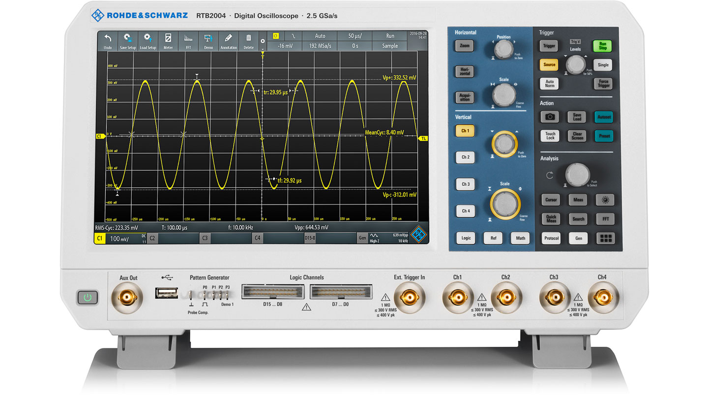 Rohde&Schwarz RTB2004 + RTB-B243  Oscilloscope