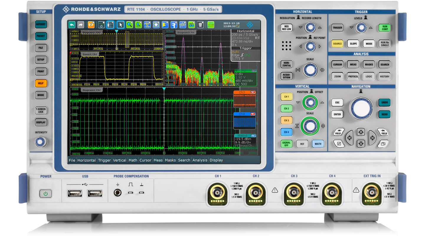 Осциллограф  Rohde&Schwarz RTE1204