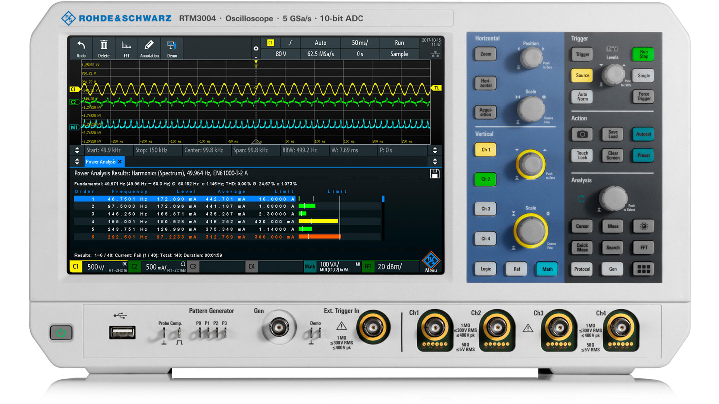 Rohde&Schwarz RTM3002  Oscilloscope