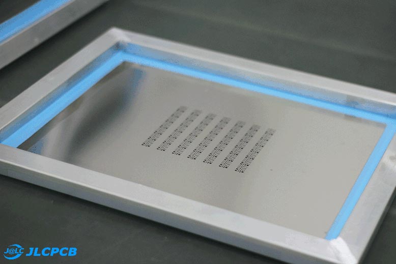 SMT Stencil in JLCPCB Factory