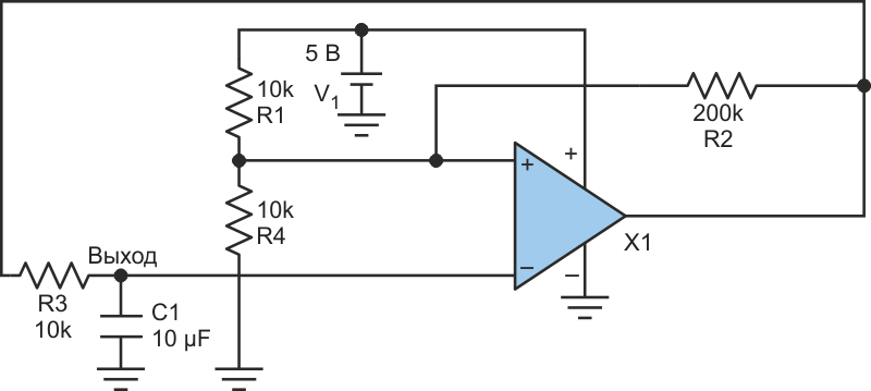 Полосовой фильтр на коммутируемых конденсаторах с почти прямоугольной характеристикой