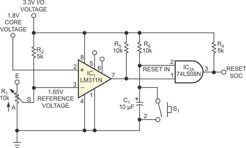 Reset an SOC only when power is ready