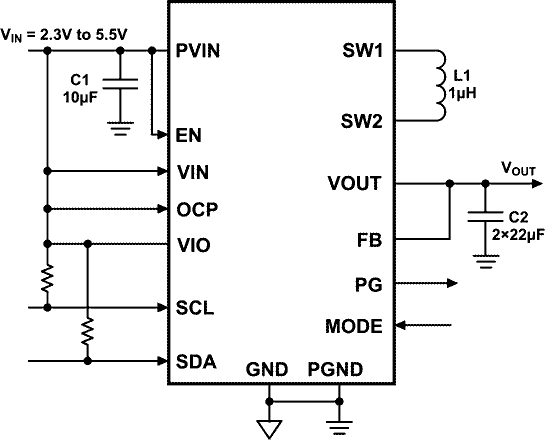 The AP72200 Typical Application Circuit