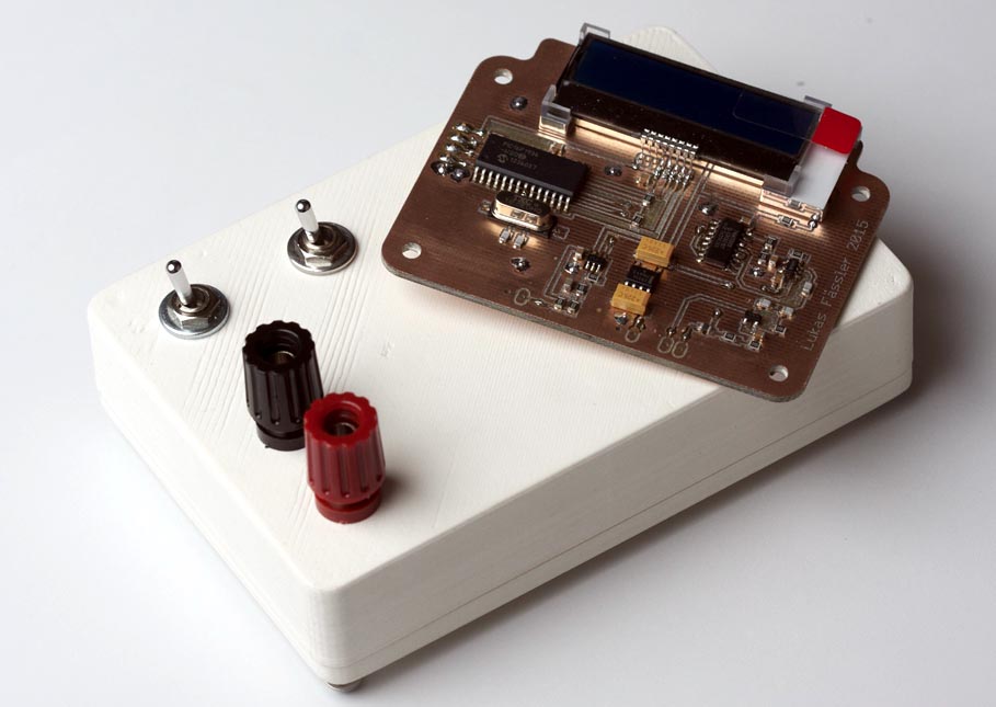 Stand-alone Inductance Meter on PIC16F1936