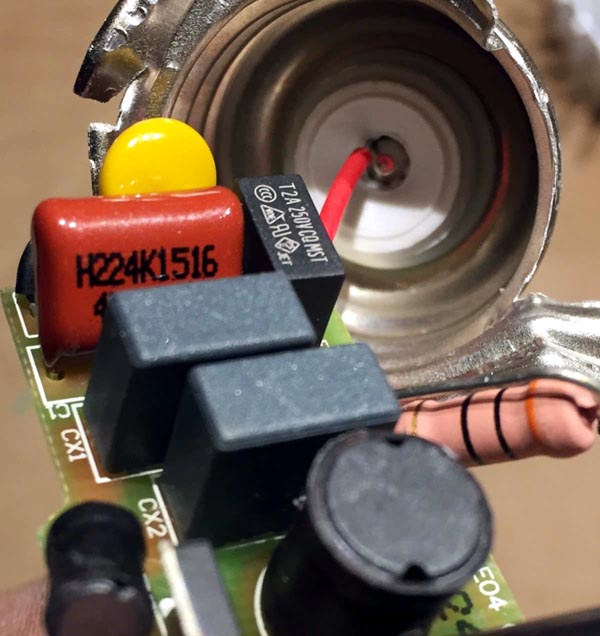 Teardown: A19 LED bulb