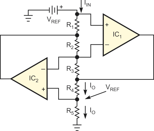 Build a precise dc floating-current source