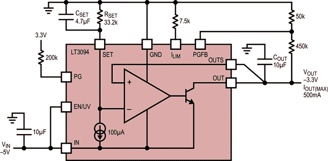 The LT3094 Typical Application