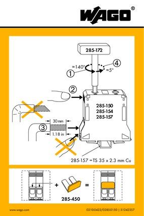 Datasheet Wago 210-422/285-150