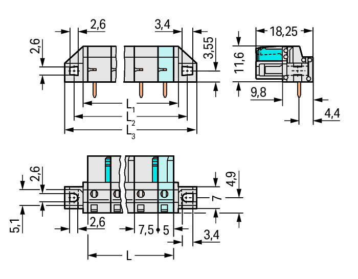 Wago 722-832/031-000