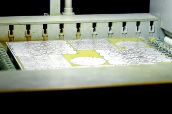 Transport of etched PCBs