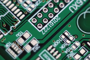 The appearance of the PCB with a descriptive layer