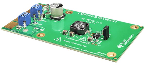 LM5164-Q1 synchronous step down converter evaluation board