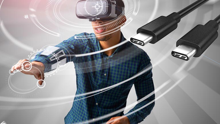 VirtualLink: Virtual Reality via USB