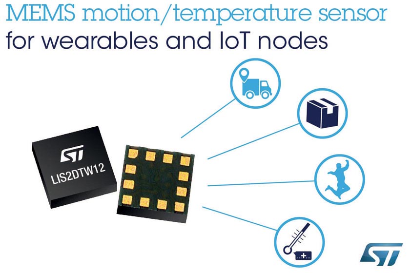 STMicroelectronics - LIS2DTW12