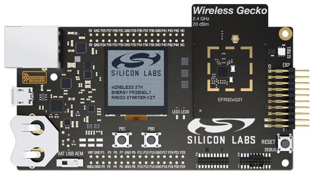 SLWSTK6006A - EFR32xG21 Wireless Gecko Starter Kit