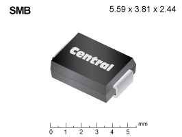 Datasheet Central Semiconductor CMSH1-40 BK