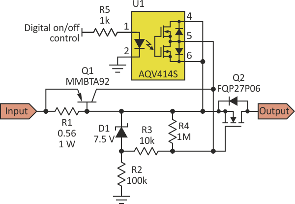 The closed-loop function includes Q1's collector current as the control signal and R3/Q2 as the loop-control element, with the loop's setpoint established by the current through R1.