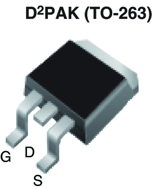 Datasheet Vishay SIHF9510S-E3