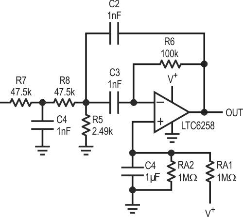 10 kHz Bandpass Filter.