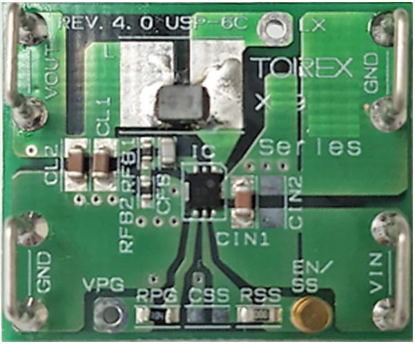 The XC9267/68 Evaluation Board