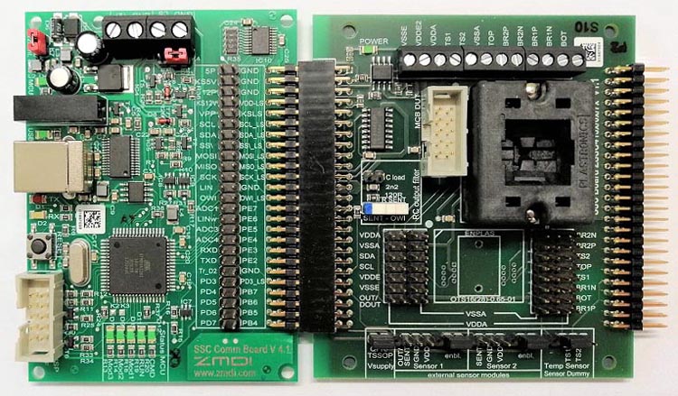 Оценочная плата для датчика ZSSC4175