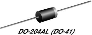 Datasheet Vishay 1N4007-E3/54