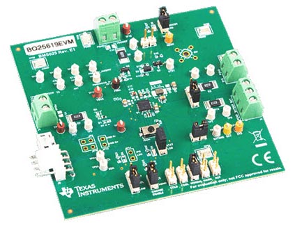 The BQ25619 (BMS025) Evaluation Module