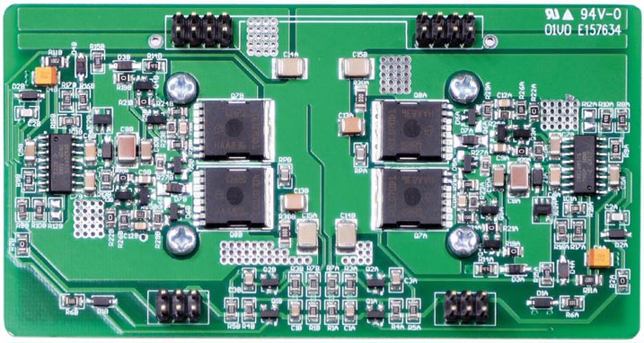 The EVAL_AUDAMP24 Evaluation Board