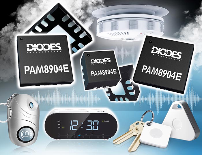 Усовершенствованный драйвер звуковых излучателей компании Diodes позволит уменьшить размеры интеллектуальных датчиков и носимых устройств