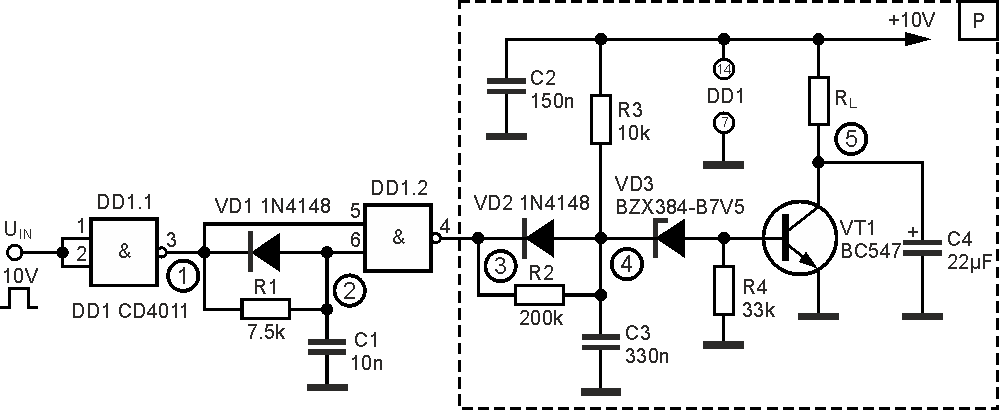 A single-channel analog-to digital frequency-dependent relay at f GR ≈ 10 kHz