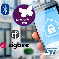 Мультисистемный беспроводной BLE/ZigBee/Thread-микроконтроллер STM32WB55