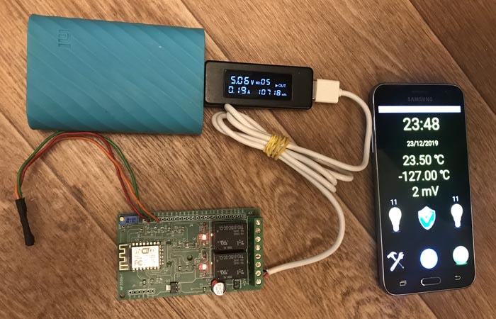 Wi-Fi реле MP3509 на базе ESP8266