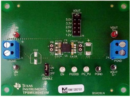 The TPSM53604EVM Evaluation Module