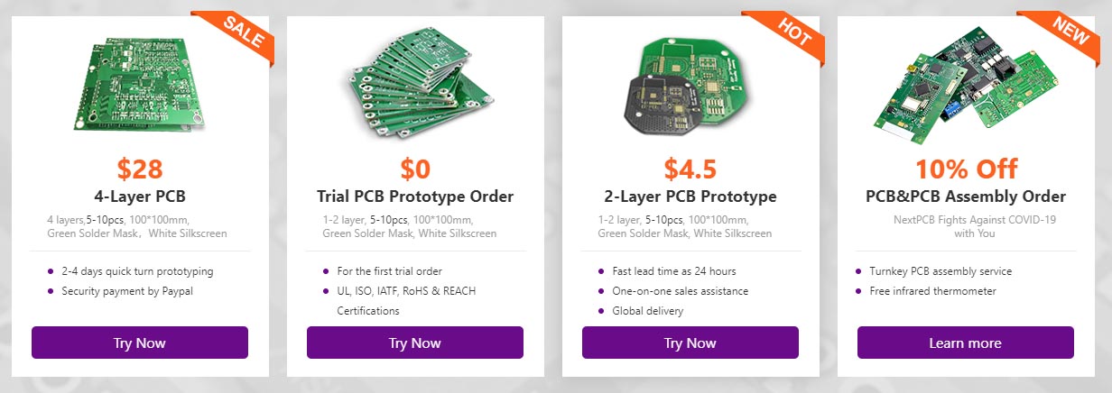 PCB and PCB assembly order