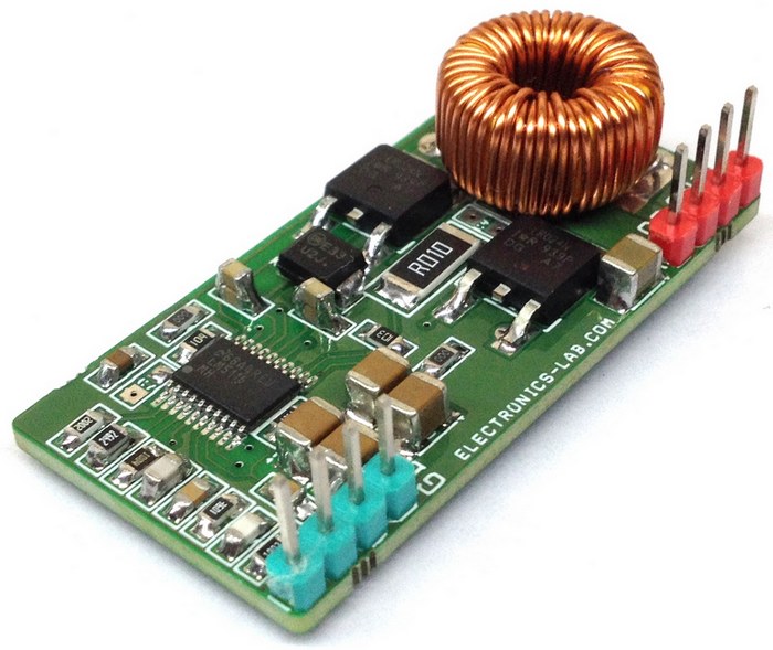 50V to 5V/7A Synchronous Buck (Step-down) Converter.