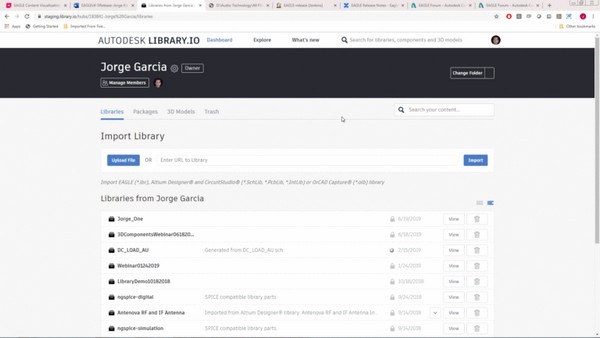 Общие библиотеки и ресурсы теперь доступны в САПР Eagle 9.5
