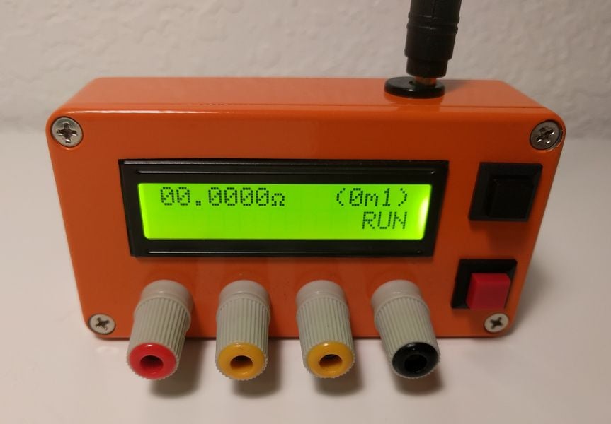 Arduino based Milliohm Meter with LCD display.