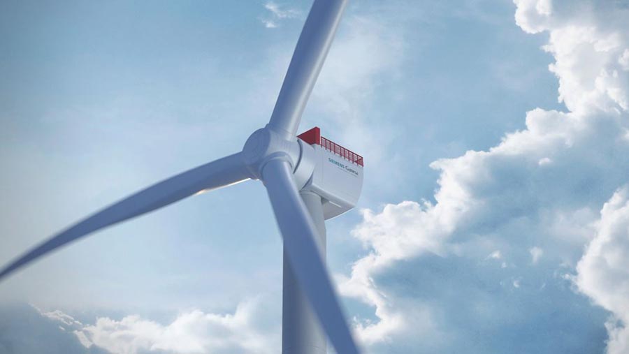 Siemens Gamesa выпускает 14-мегаваттную ветряную турбину