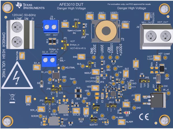 The AFE3010 Evaluation Board