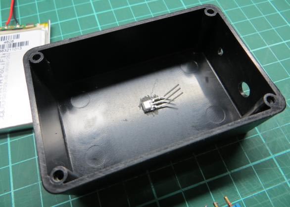 Assembly stages of light measuring tool.