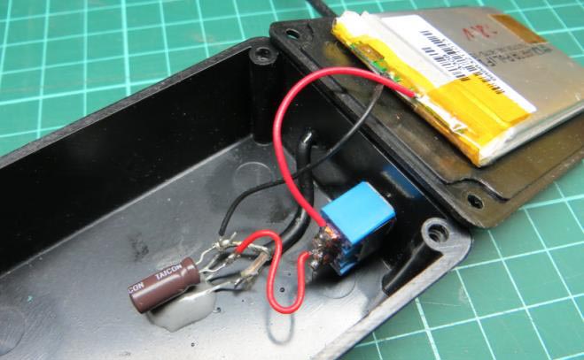 Assembly stages of light measuring tool.