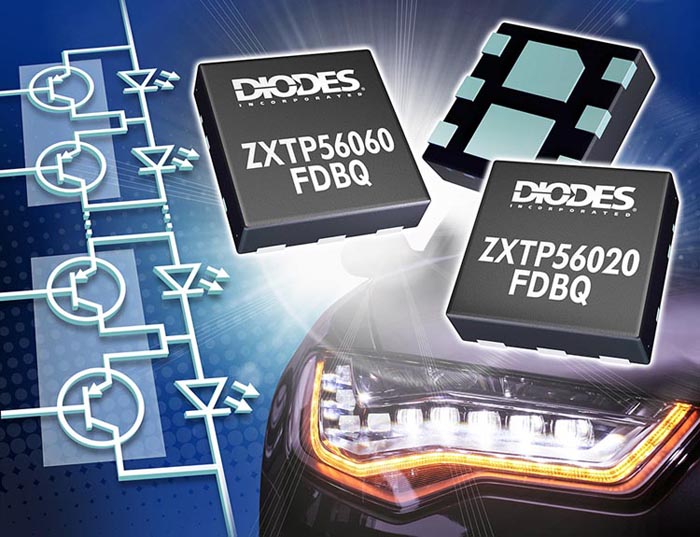 Diodes - ZXTP56020FDBQ, ZXTP56060FDBQ