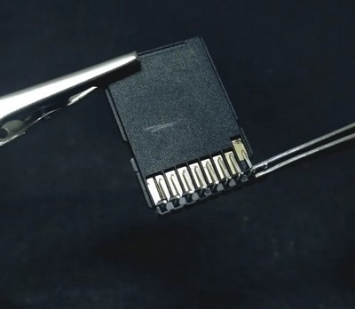 Модификация адаптера microSD карты памяти для подключения к модулю ESP-12E.
