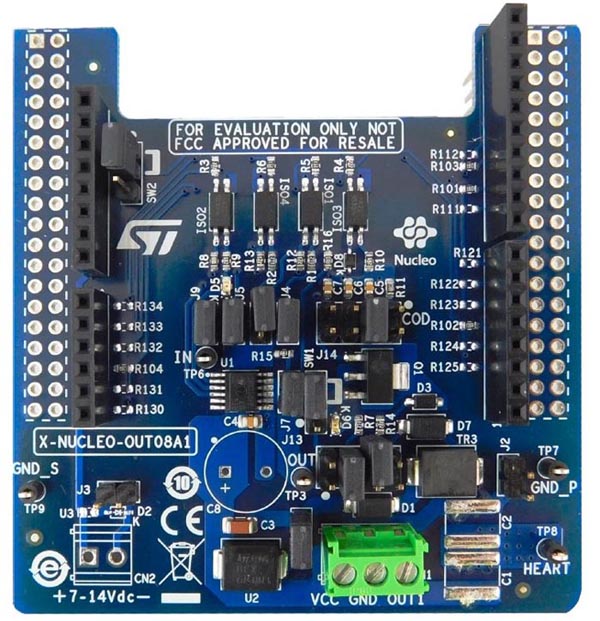 Модуль расширения на основе микросхемы IPS160HF для отладочной платы STM32 Nucleo