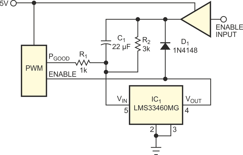 This circuit adds a latch-off function to PWM controllers lacking this feature.