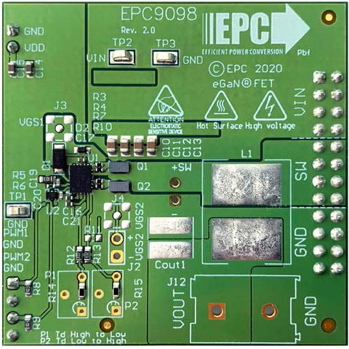 The EPC9098 development board