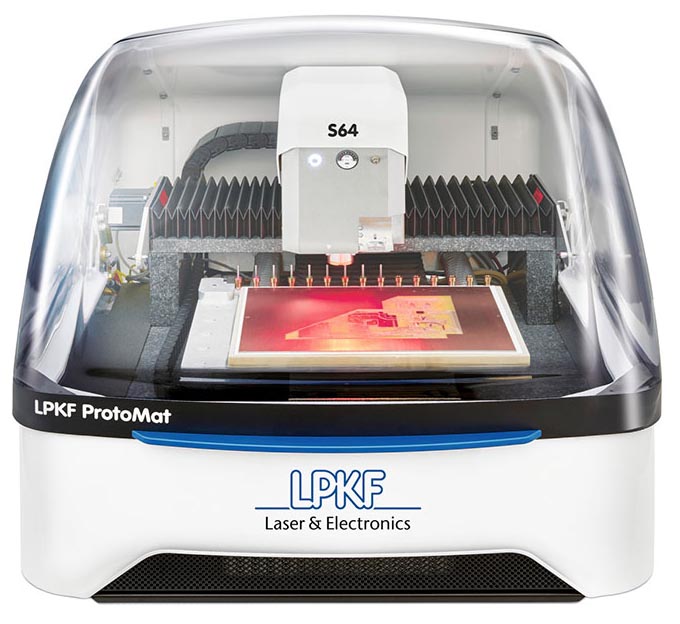 Пример решения профессионального уровня - фрезерный станок ProtoMat компании LPKF.