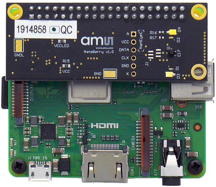 NanoBerry Evaluation Kit for NanEyeC