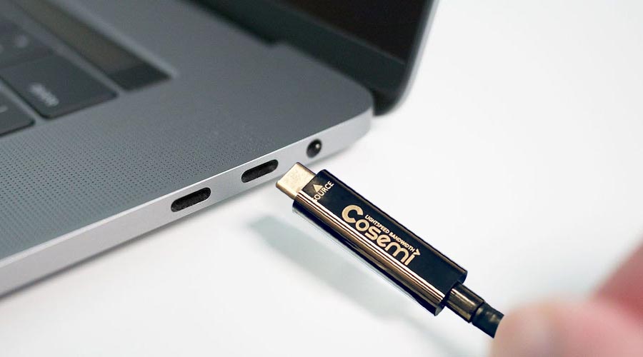 Cosemi выпускает гибридные активные оптические кабели USB-C с альтернативным режимом DisplayPort